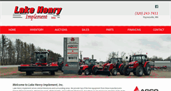 Desktop Screenshot of lakehenryimplement.com